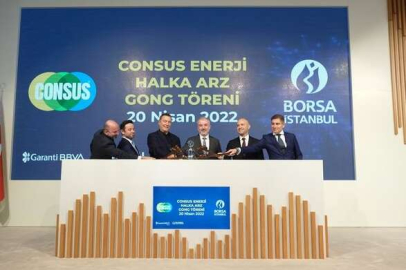 Consus Enerji, Borsa'da CONSE koduyla işlem görmeye başladı
