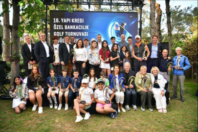 Yapı Kredi Özel Bankacılık Golf Turnuvası’nda kupalar 16. kez sahiplerini buldu