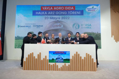 Yayla Agro Gıda hisseleri Borsa İstanbul'da işlem görmeye başladı