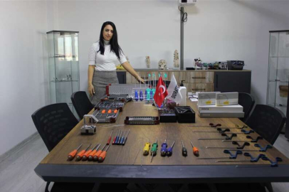 Selin Ariç, Kosgeb desteklerinden faydalanarak cerrahi implantlar üretiyor
