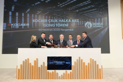 Kocaer Çelik, Borsa İstanbul Yıldız Pazar'da işlem görmeye başladı