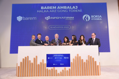 Barem Ambalaj, Borsa İstanbul'da işlem görmeye başladı