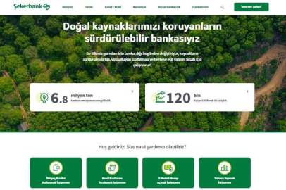 Şekerbank'ın web sitesi yenilendi