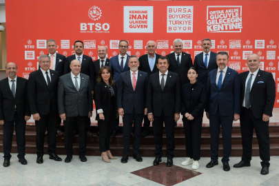 Burkay başkanlığındaki BTSO yönetimi ve meclis divanı üyeleri belirlendi