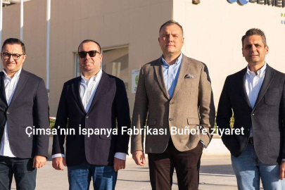 Çimsa üst yönetiminden İspanya fabrikasına ziyaret