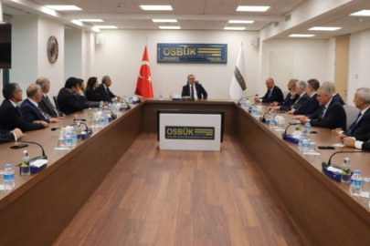 Organize Sanayi Bölgeleri Üst Kuruluşu görev dağılımını yaptı