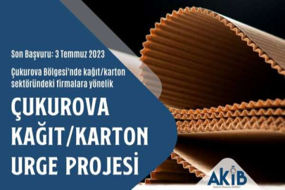 Çukurova'da kağıt karton ihracatçılarına yönelik yüzde 75'lik URGE desteği