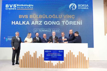 BVS Bülbüloğlu Vinç Sanayii, Borsa'da işlem görmeye başladı