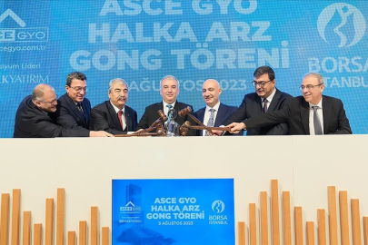 ASCE GYO, Borsa İstanbul'da işlem görmeye başladı