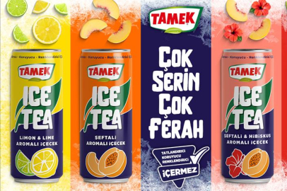 Tamek, yeni soğuk çay çeşitleriyle pazara giriş yaptı
