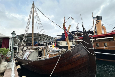 Viking yelkenlisi Rahmi M. Koç Müzesi'nde ziyarete açıldı