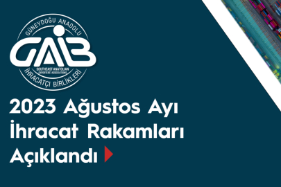 İhracat rakamları açıklandı