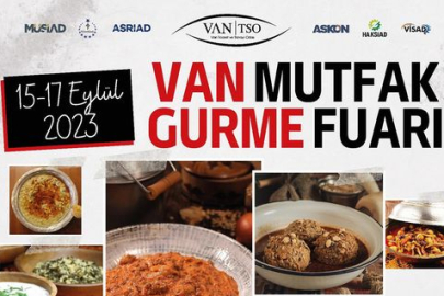 Van TSO'nun desteklediği Van Gurme Fuarı 15 Eylül'de başlayacak