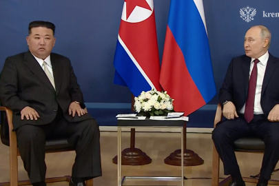 Kuzey Kore lideri Kim Jong-un Rusya'da Putin'in misafiri