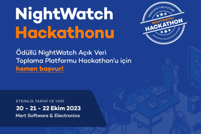 Mert Software, NightWATCH Hackathonu etkinliğine davet ediyor