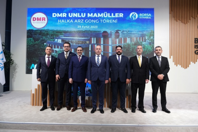DMR Unlu Mamuller, Borsa'da işlem görmeye başladı