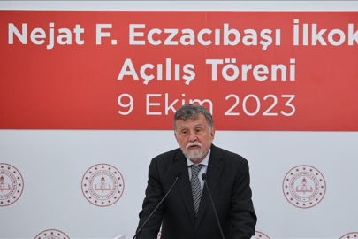 Bozüyük'te Nejat F. Eczacıbaşı İlkokulu törenle açıldı