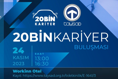 Ajanda: Taysad 20BİN Kariyer Buluşması 24 Kasım'da Kocaeli'de
