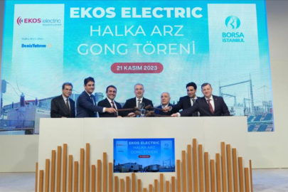 Borsa İstanbul'da gong EKOS Electric için çaldı