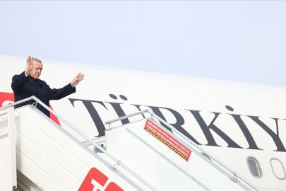Cumhurbaşkanı Erdoğan Cezayir'e gitti