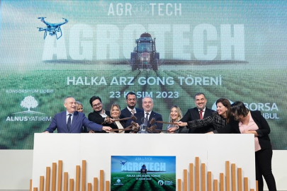 Borsa İstanbul'da gong Agrotech için çaldı