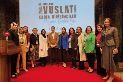 TOBB Kadın Girişimciler Kurulu Konya'da Hz. Mevlana'yı andı