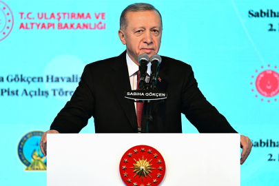 Cumhurbaşkanı Erdoğan, Sabiha Gökçen Havalimanı 2. pistini açtı