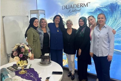Aylin Kaya, Duaderm markasıyla 8 ülkeye ihracat yapıyor