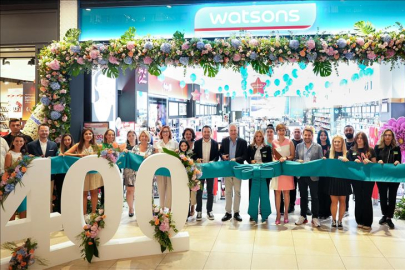 Watsons 400. mağazasını açtı