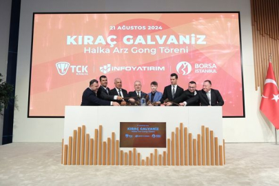 Kıraç Galvaniz Borsa'da işlem görmeye başladı