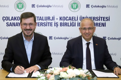 Çolakoğlu Metalurji ile Kocaeli Üniversitesinden işbirliği imzası