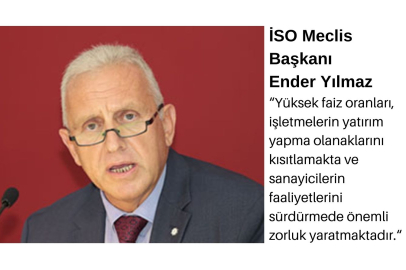 Sanayiciler yüksek faiz oranlarından şikayetçi
