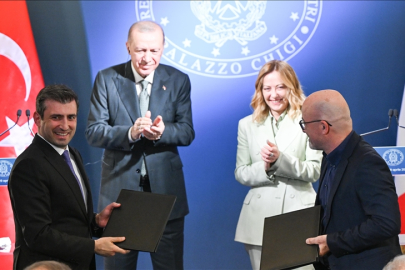 Türkiye ile İtalya arasında 11 anlaşma imzalandı