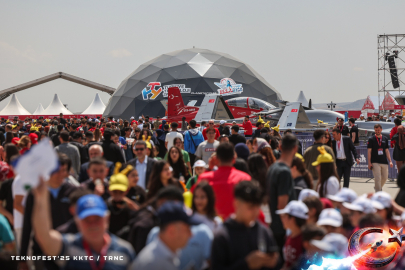 KKTC Teknofest'e ziyaretçi akını