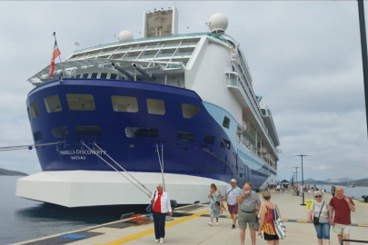 Bodrum'a Bahamalar'dan 1789 turist geldi