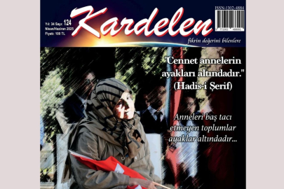 Kardelen'in yeni sayısı Hayatın Merkezi Anneleri dergi kapağı yaptı