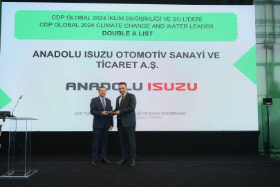Anadolu Isuzu, CDP İklim Değişikliği  Doğa Konferansı’nda ödül aldı