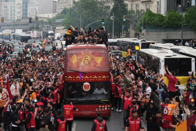 Galatasaray, 25. şampiyonluğunu kutladı