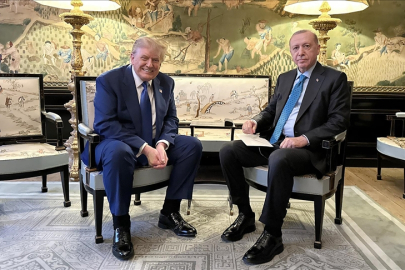 Cumhurbaşkanı Erdoğan, ABD Başkanı Trump ile bir araya geldi