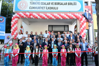 Seydişehir TOBB Cumhuriyet İlkokulu törenle açıldı