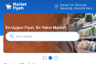 Market fiyatı uygulaması erişime açıldı
