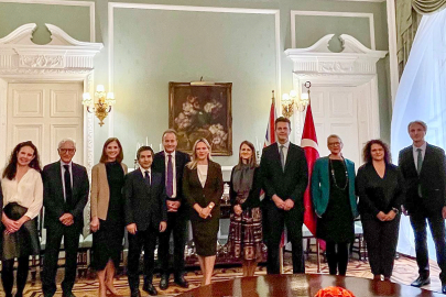 GSG Impact heyeti Londra Büyükelçiliğinde toplandı