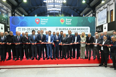 Bursa Food Point Fuarı ile Turfood Horeca Fuarı kapılarını açtı