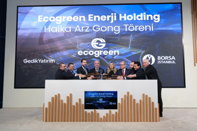 Ecogreen Enerji Holding, Borsa'da işlem görmeye başladı