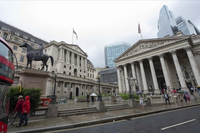 İngiltere MB (BoE) politika faizini yüzde 4'te sabit tuttu