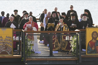 Papa 14. Leo, İznik'te düzenlenen ayine katıldı