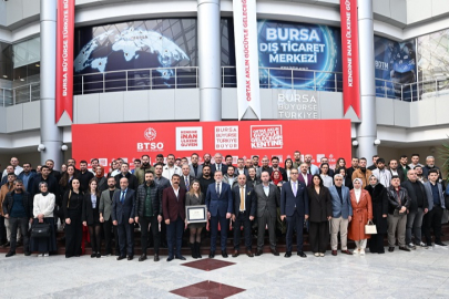 İbrahim Burkay, BTSO'nun yeni üyelerini misafir etti