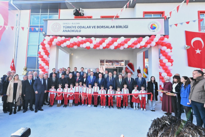 TOBB, Buldan'da Anaokulu açılışı yaptı