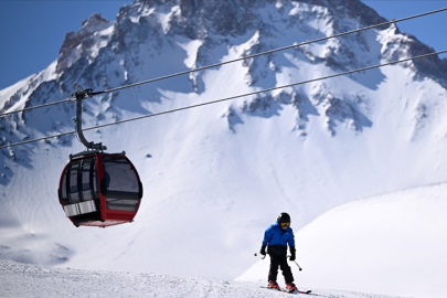 Erciyes'te kayak keyfi 18 Aralık'ta başlayacak