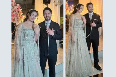 Osmangazi Belediyesi personeli Semiha Dede ve Alperen Kavurmacı nişanlandı